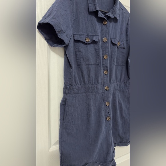 LAST CHANCE 🔥 MAKE A BUNDLE AND SAVE MORE 🔥
Navy Cotton Button-Up jumper - Picture 5 of 6